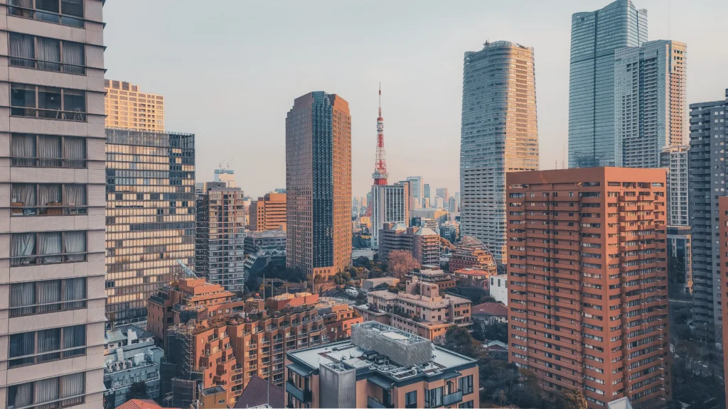 tokyo skyline